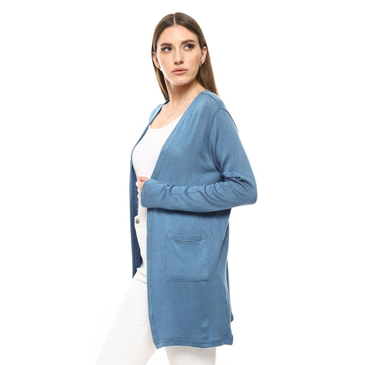 jamila Long Sleeves Open Neckline Cardigan