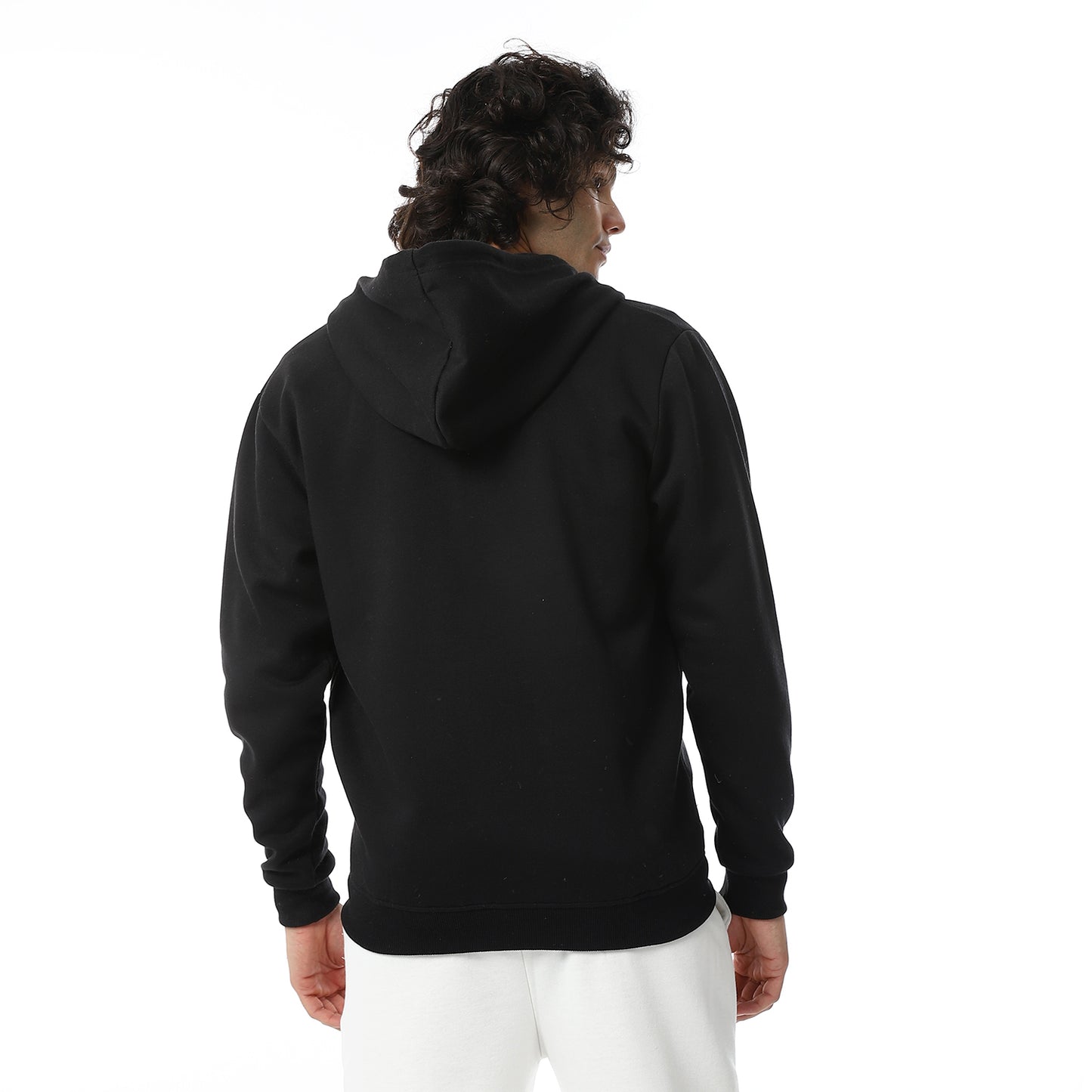 Comfy Plain Zipped Sweatshirt