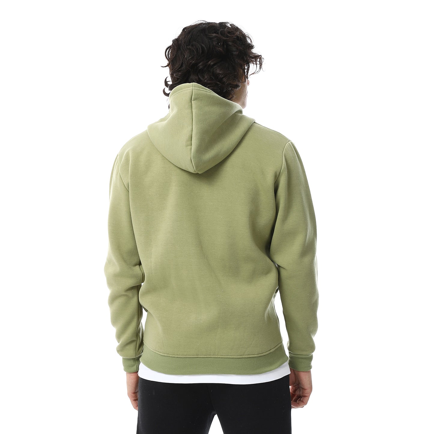 Comfy Plain Zipped Sweatshirt