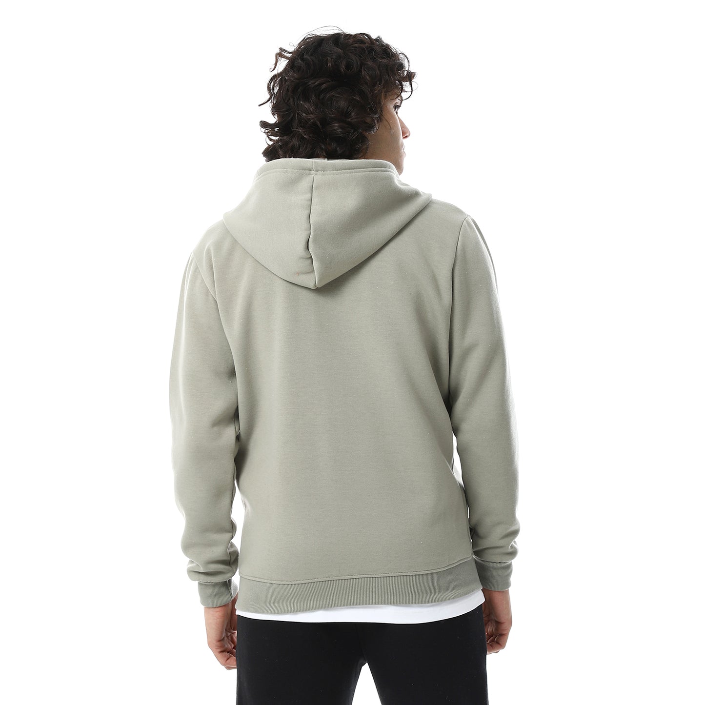 Comfy Plain Zipped Sweatshirt