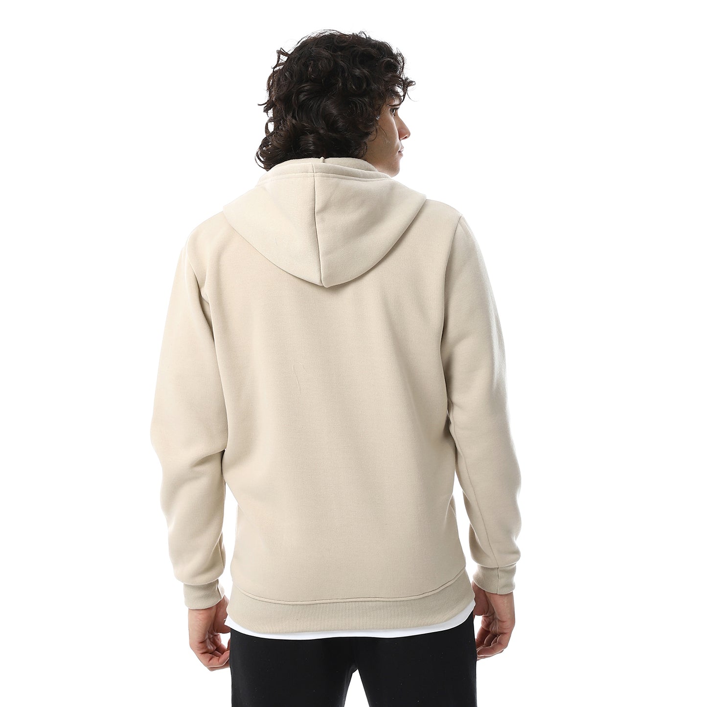 Comfy Plain Zipped Sweatshirt
