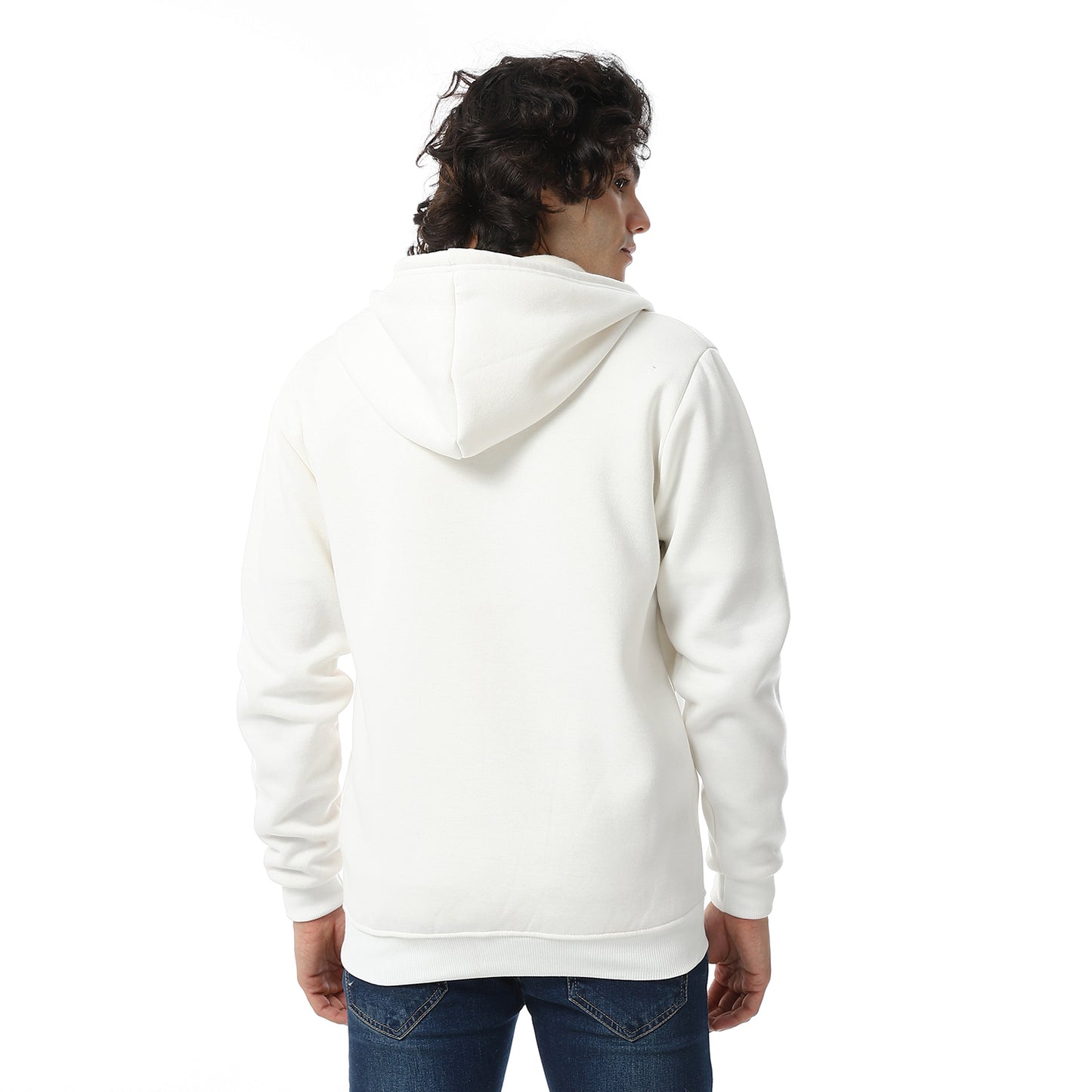 Comfy Plain Zipped Sweatshirt