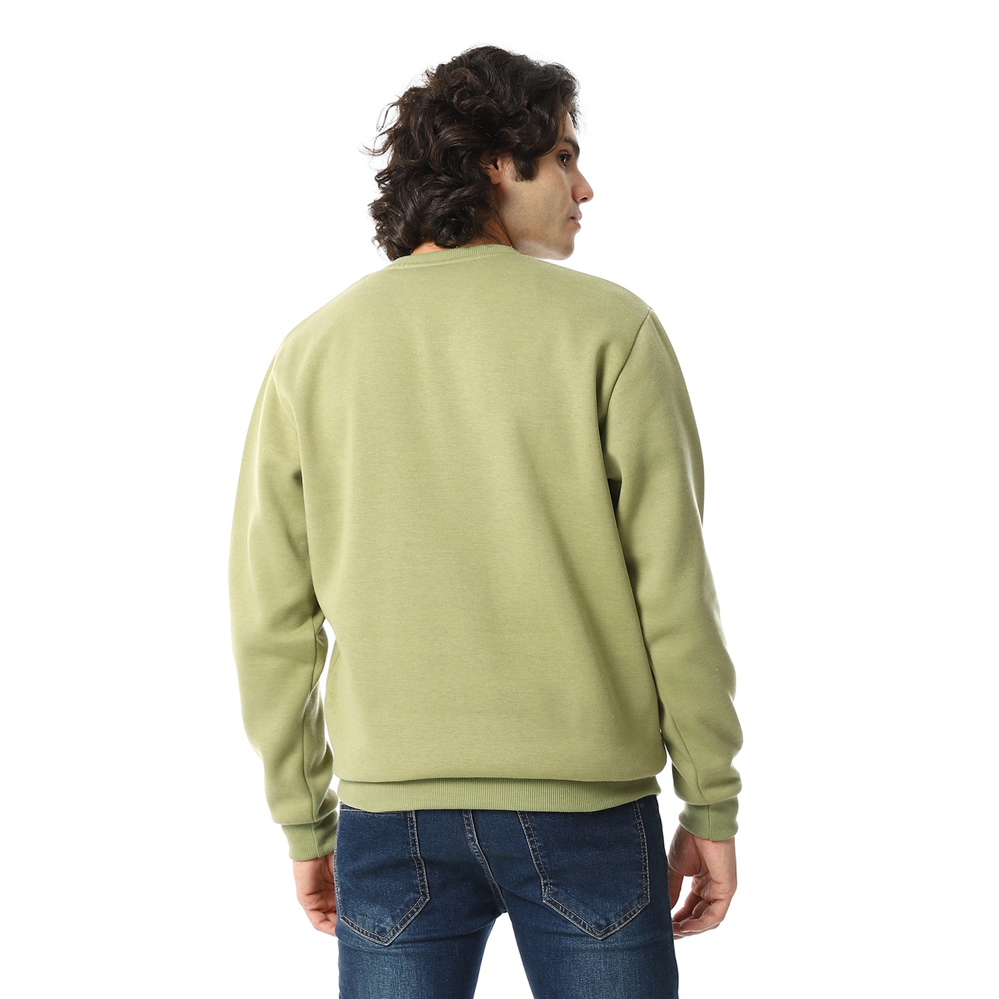 Plain Casual Sweatshirt