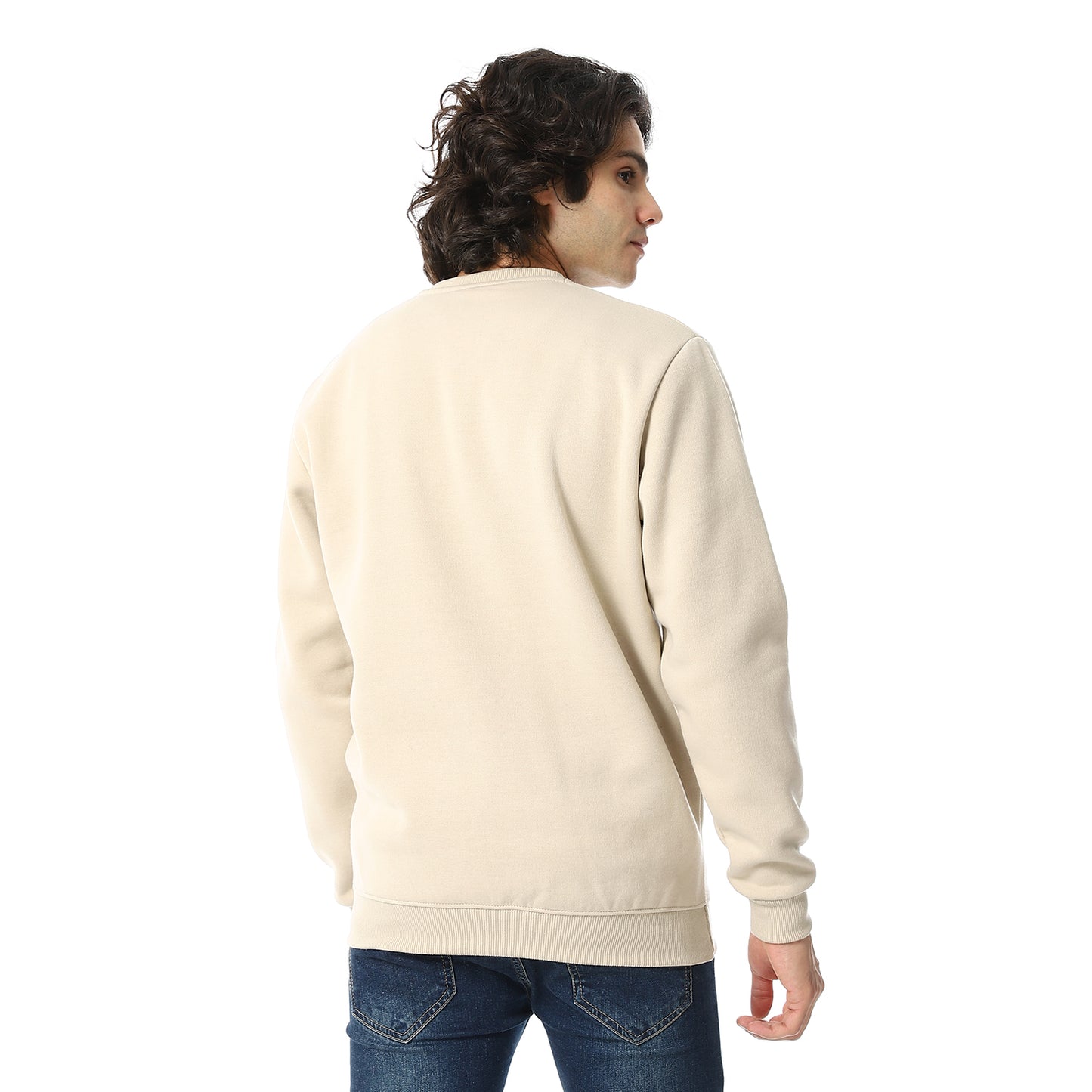 Plain Casual Sweatshirt