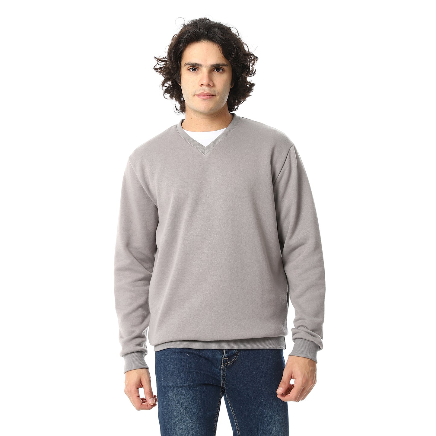 Plain Casual Sweatshirt