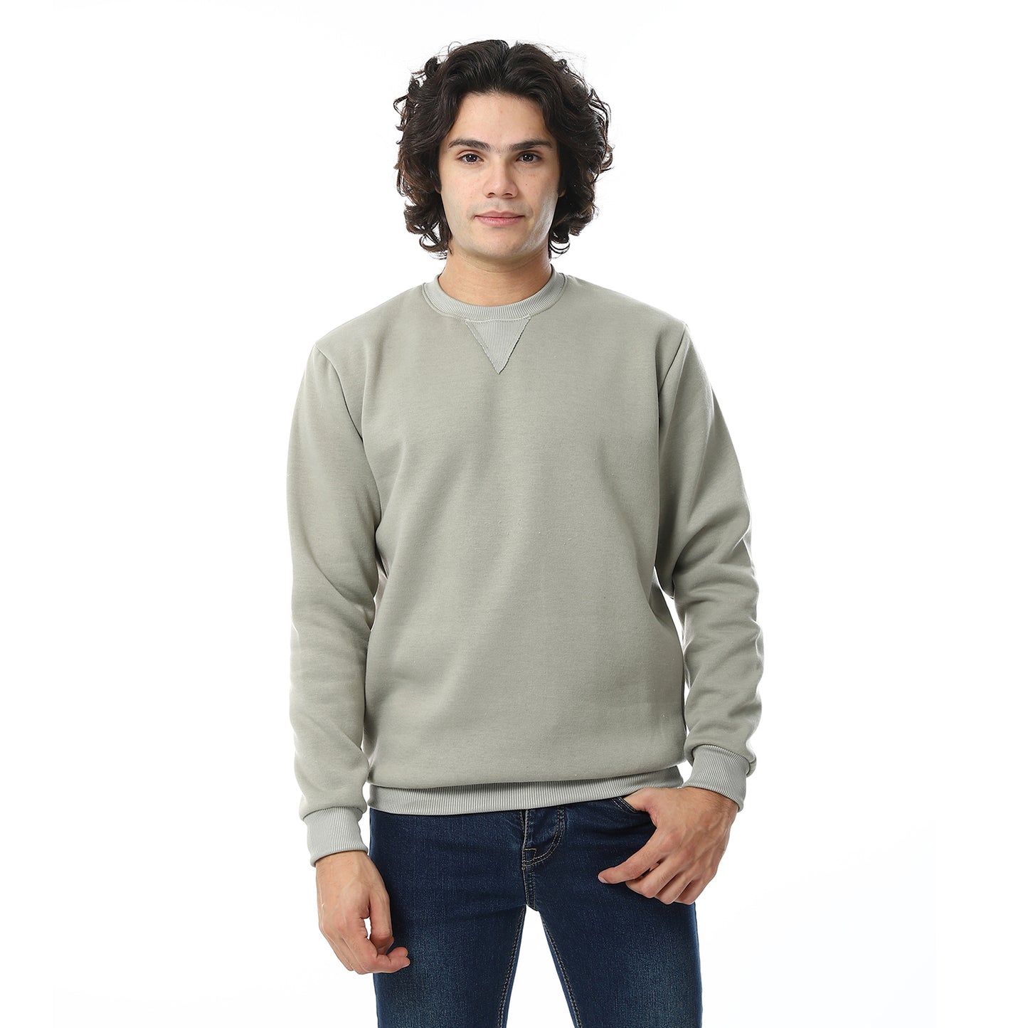 Cozy Casual Plain British Sweatshirt