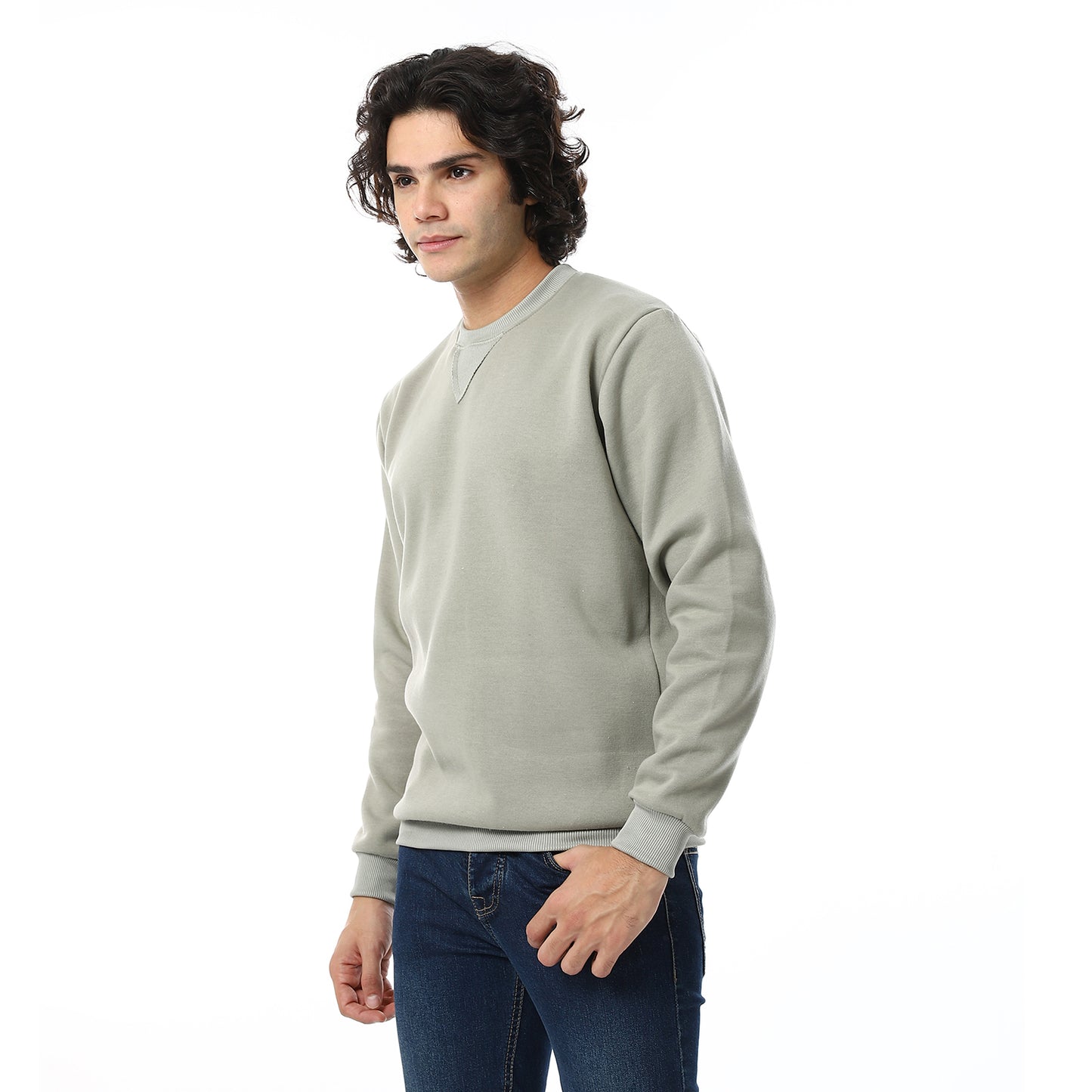 Cozy Casual Plain British Sweatshirt