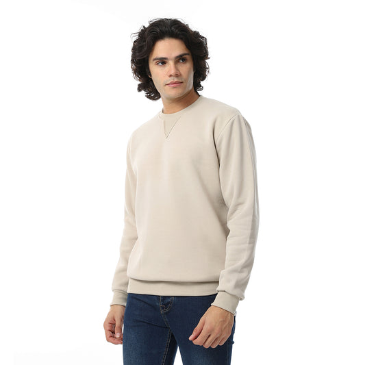 Cozy Casual Plain British Sweatshirt