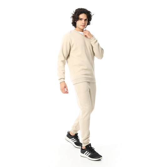 Casual Trendy Cozy Tracksuit Set