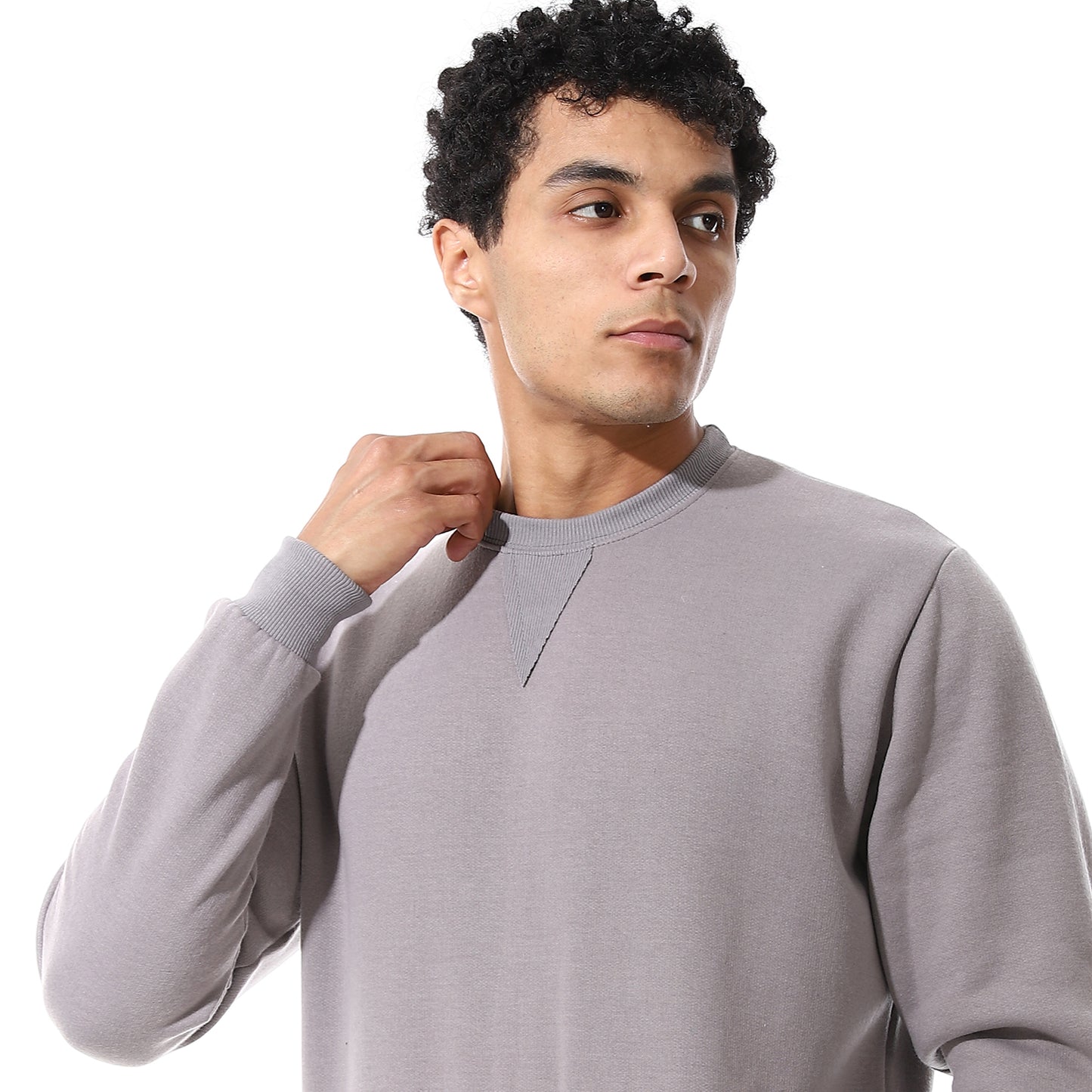 Crew Neck With Elastic Ankle British Tracksuit Set