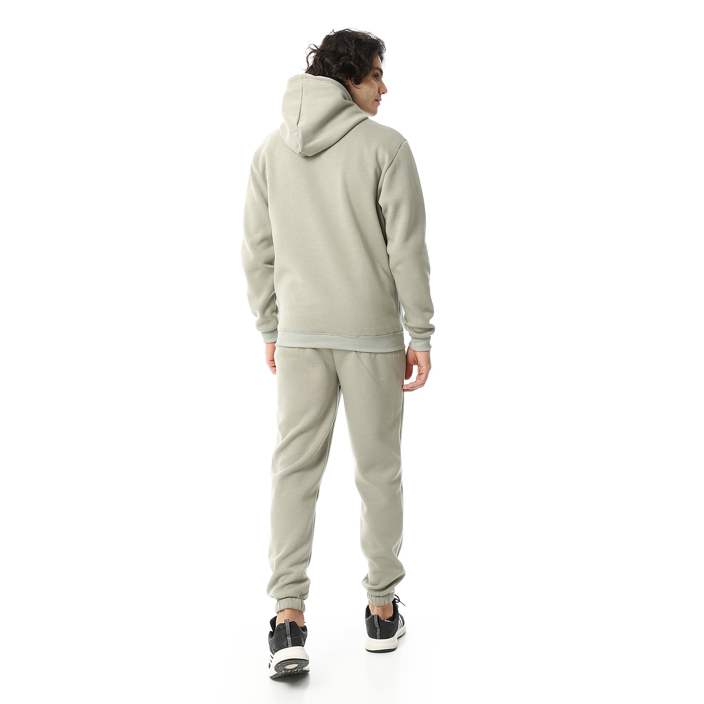 Elastic Ankle Comfy Hooded Tracksuit Set