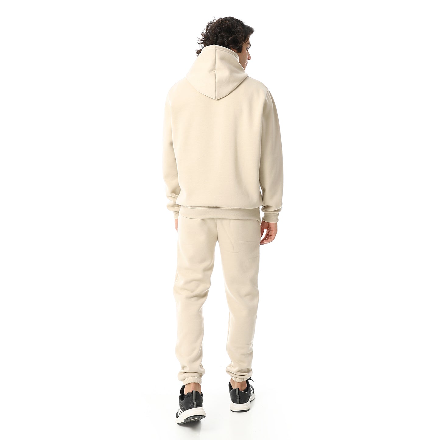 Elastic Ankle Comfy Hooded Tracksuit Set