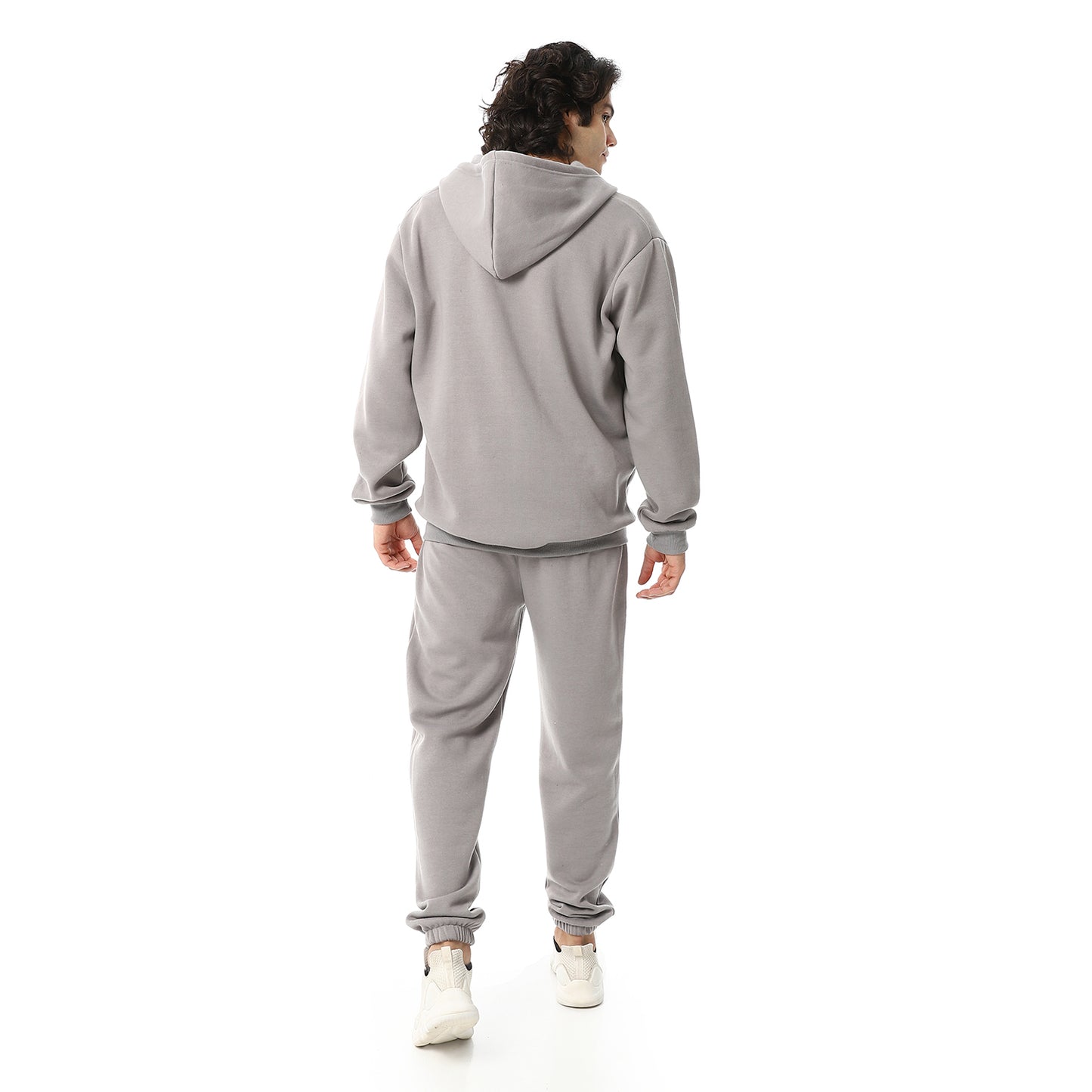 Comfy Hooded Neck & Elastic Waist Tracksuit Set