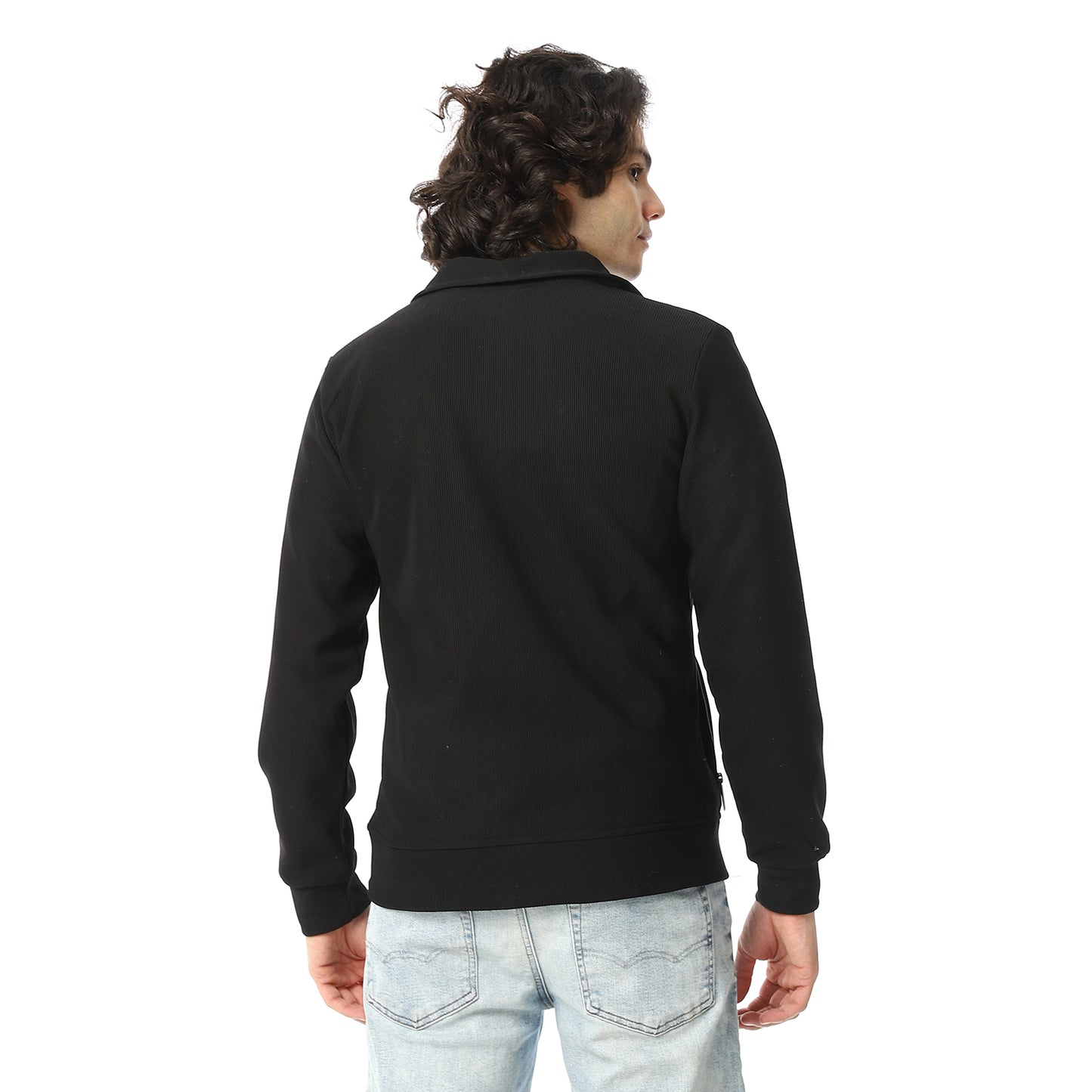 Casual Zipped Sweatshirt