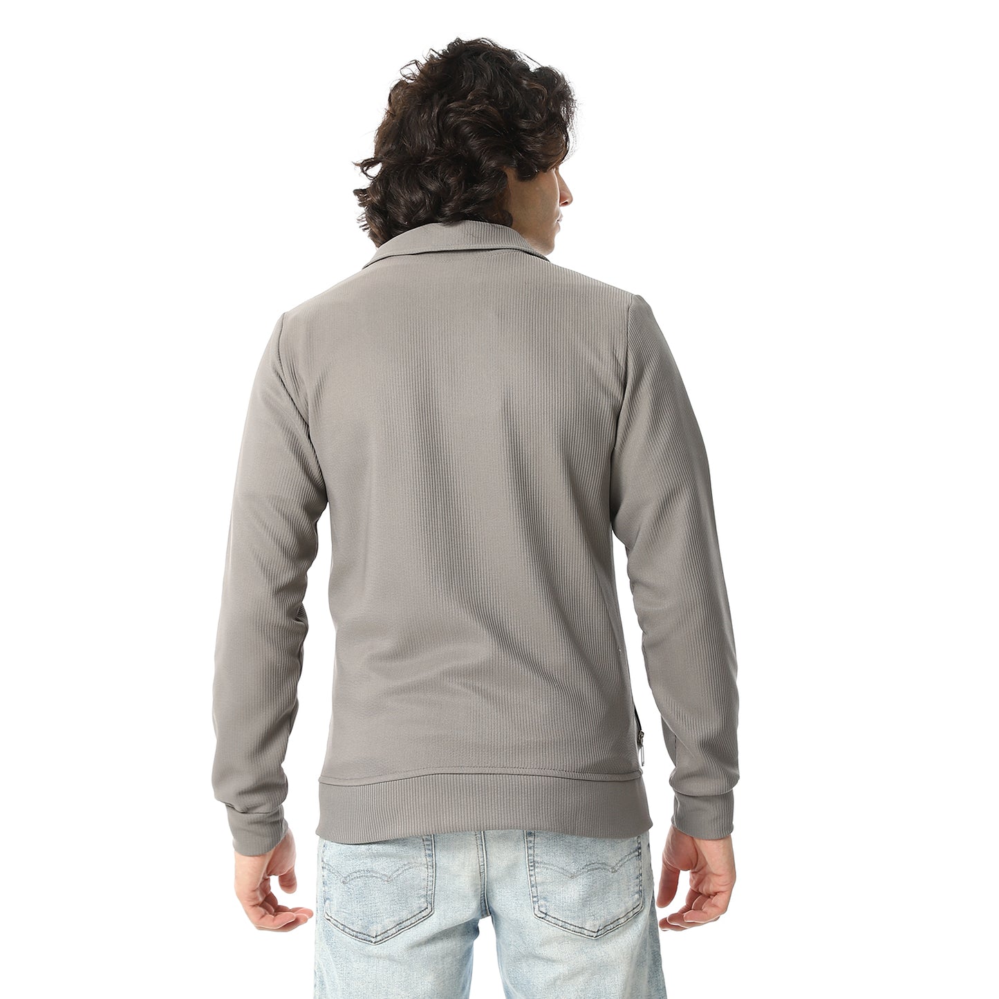Casual Zipped Sweatshirt