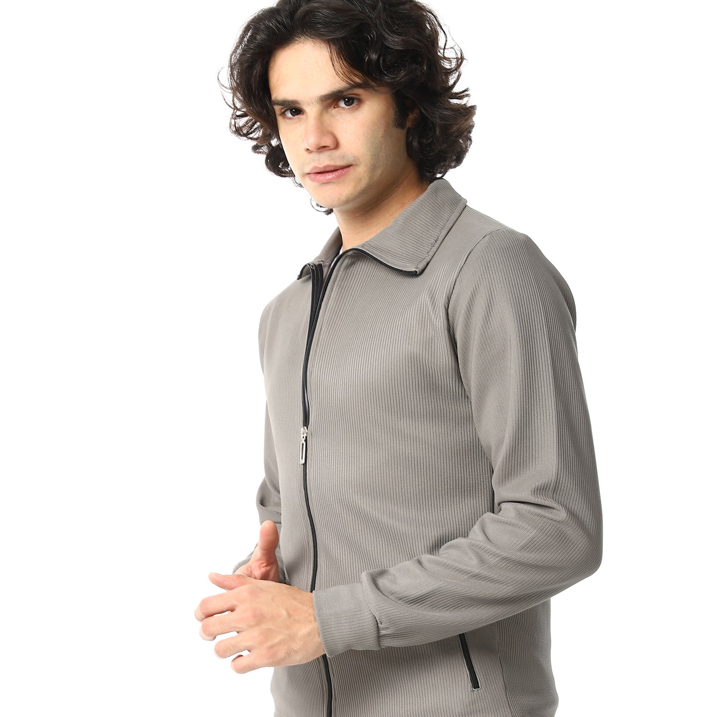 Casual Zipped Sweatshirt