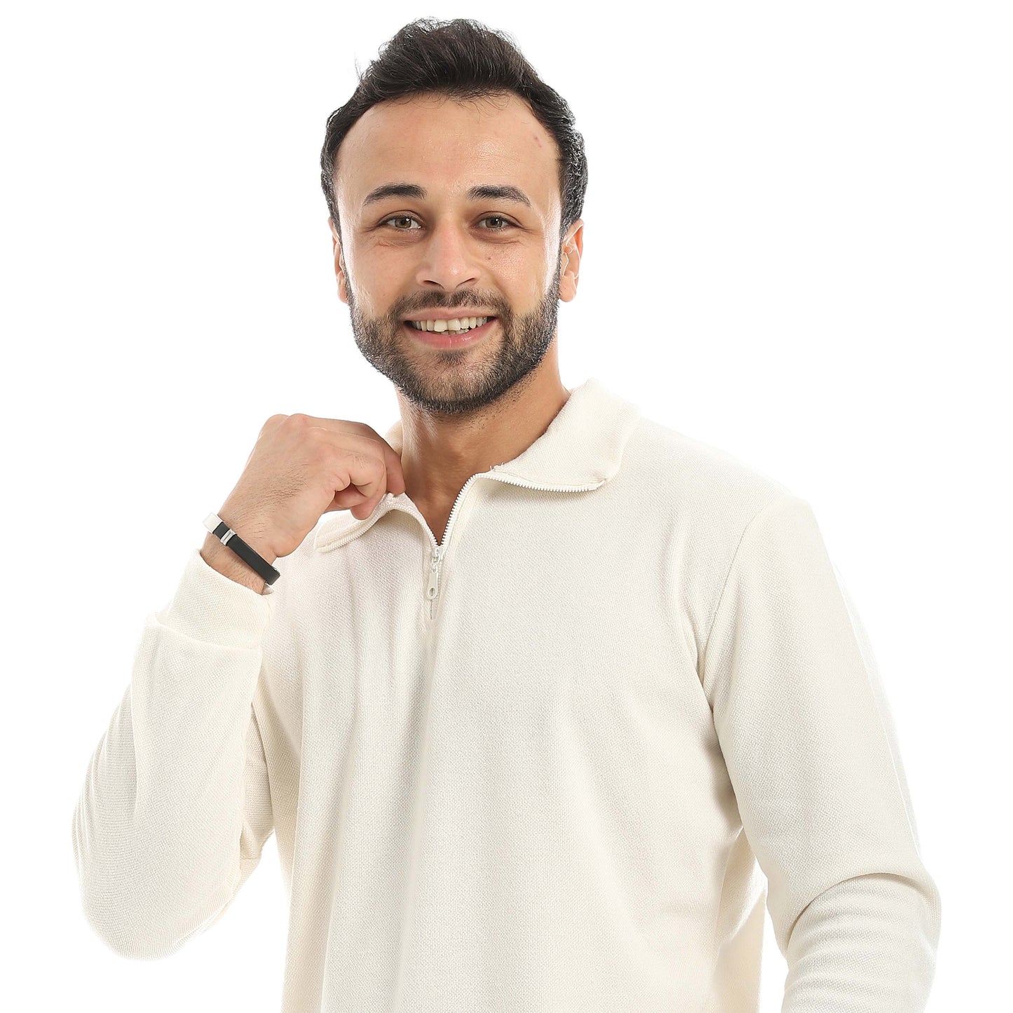 Red Circle Falafel Half Zipper Pajamas + Istanbul Lycra Pants men