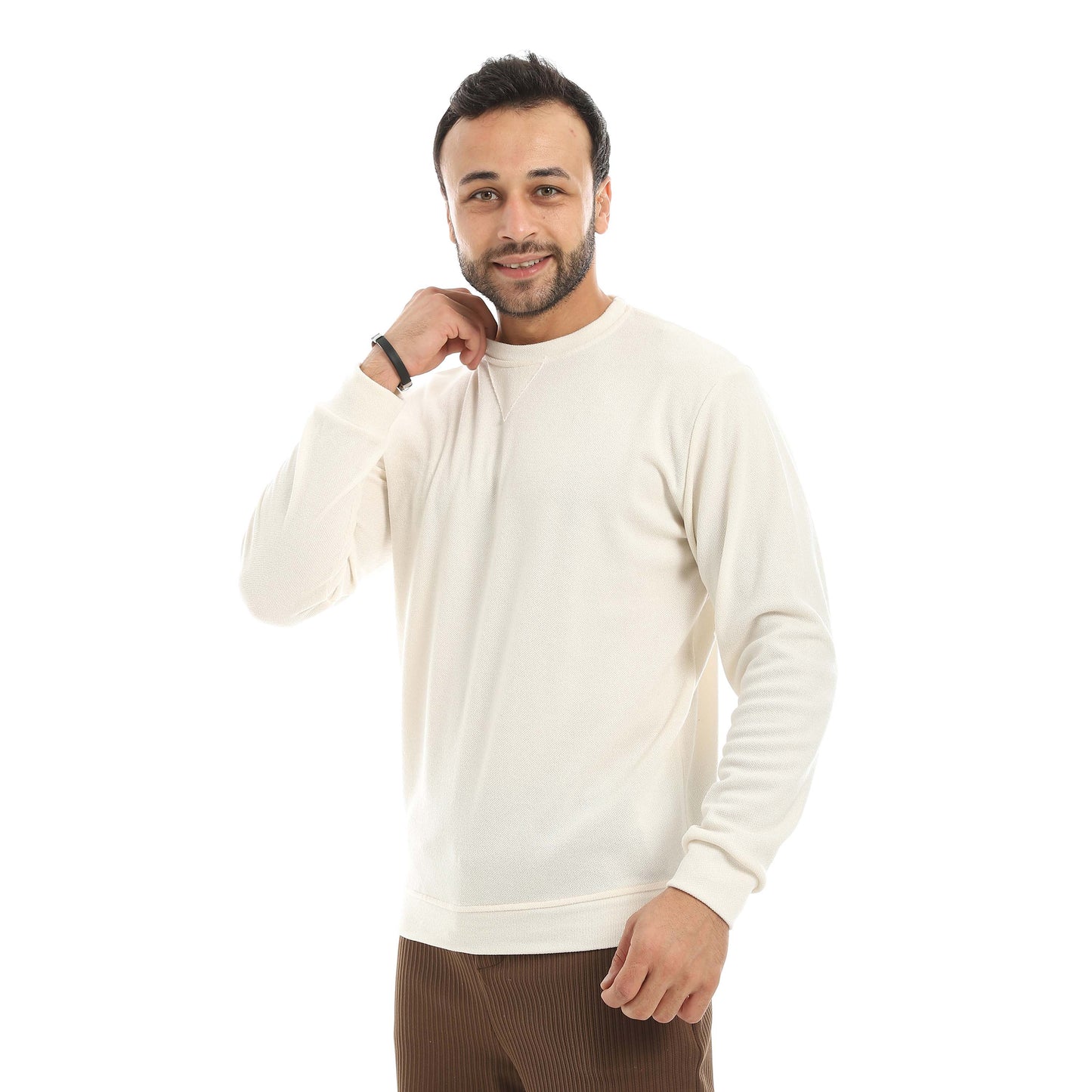 Red Circle Falafel Round Neck Pajamas + Istanbul Lycra Pants men