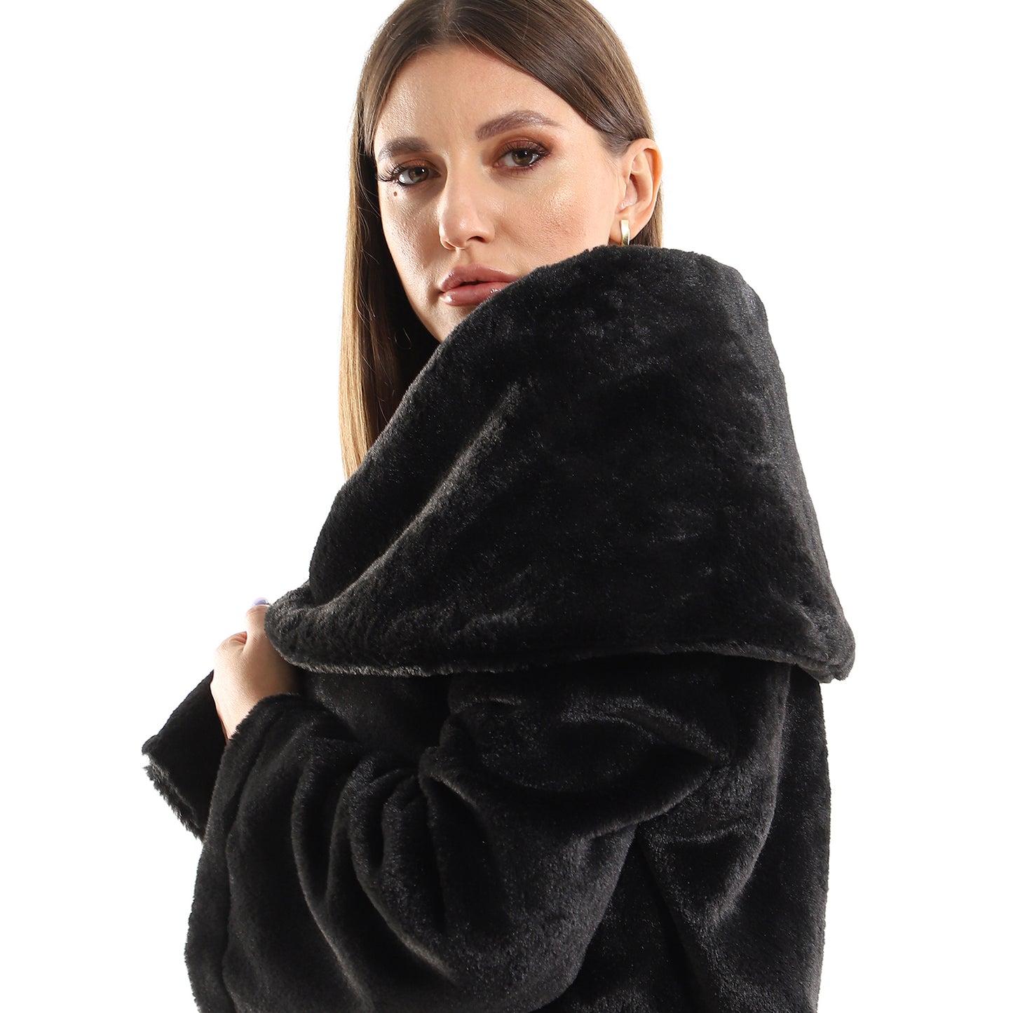 Fur Cropped Jacket