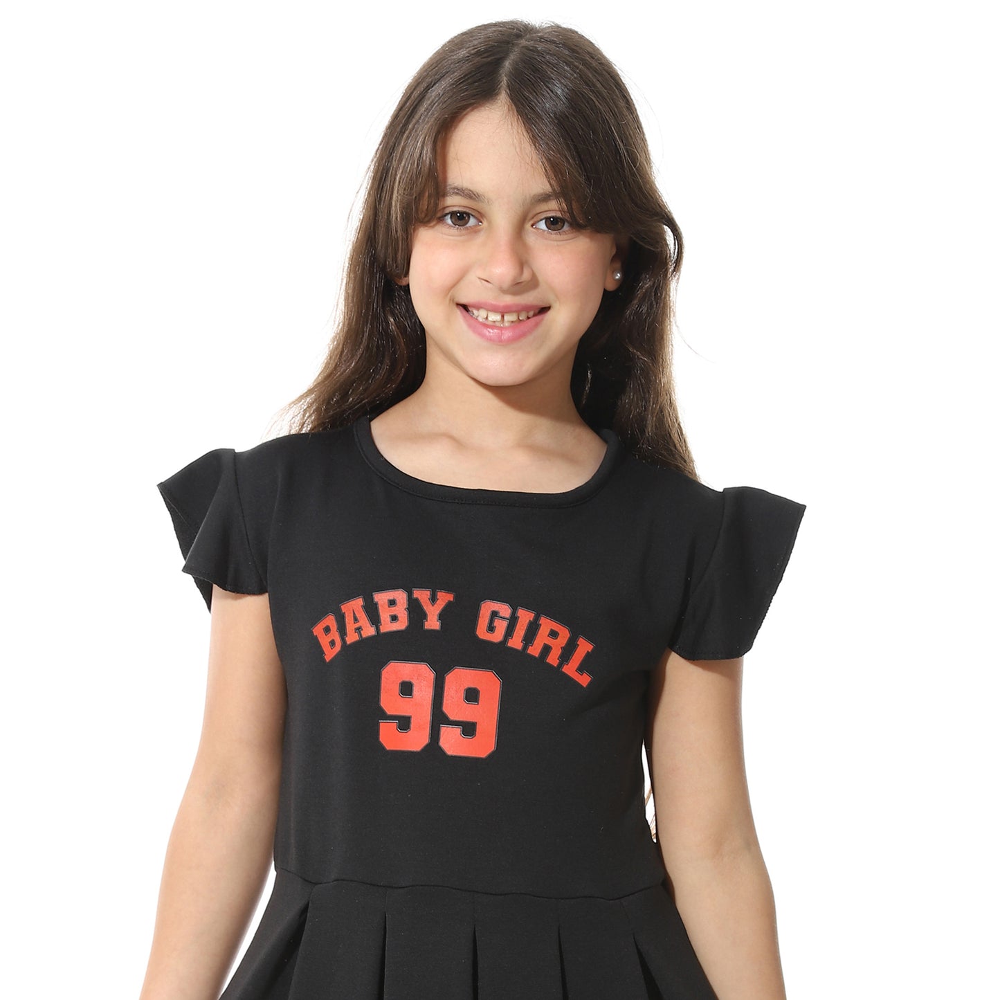Front Printed Dress