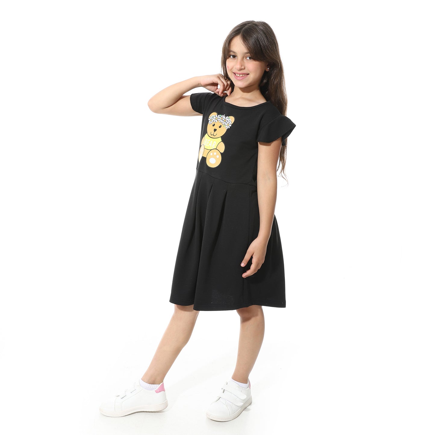 Front Printed Dress