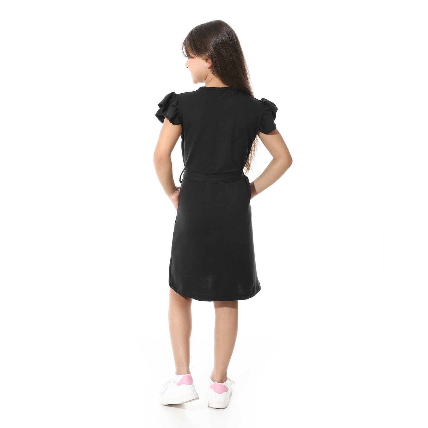 Front Printed Dress