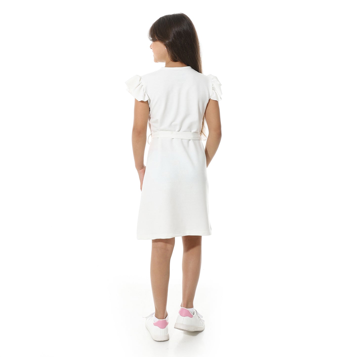Front Printed Dress