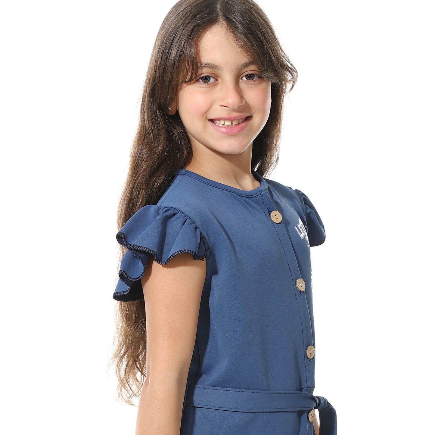 Front Printed Dress