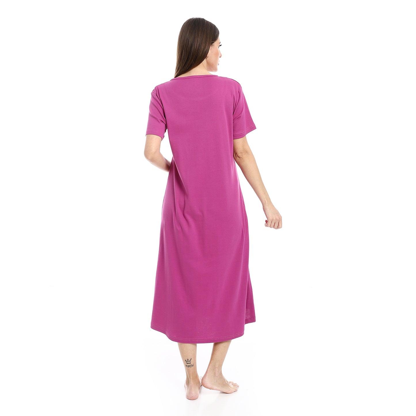 long sleepshirt short sleeves