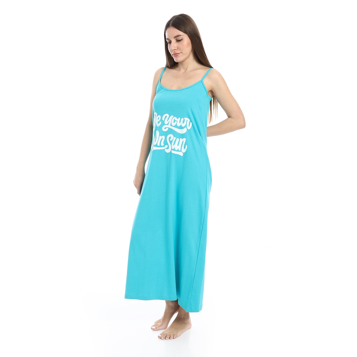 strapless long sleepshirt