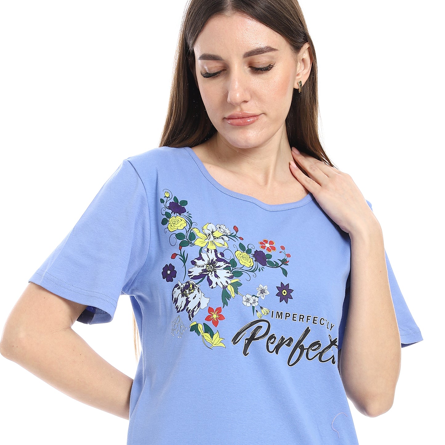 strapless long sleepshirt