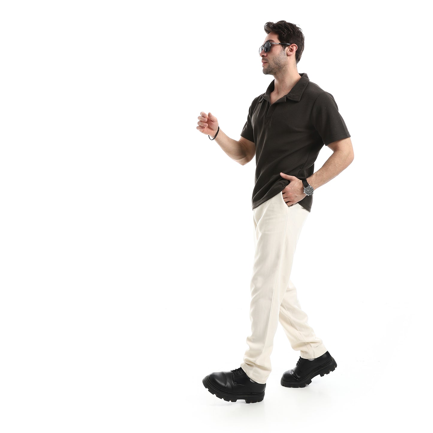 Linen Sand Essential T-Shirt