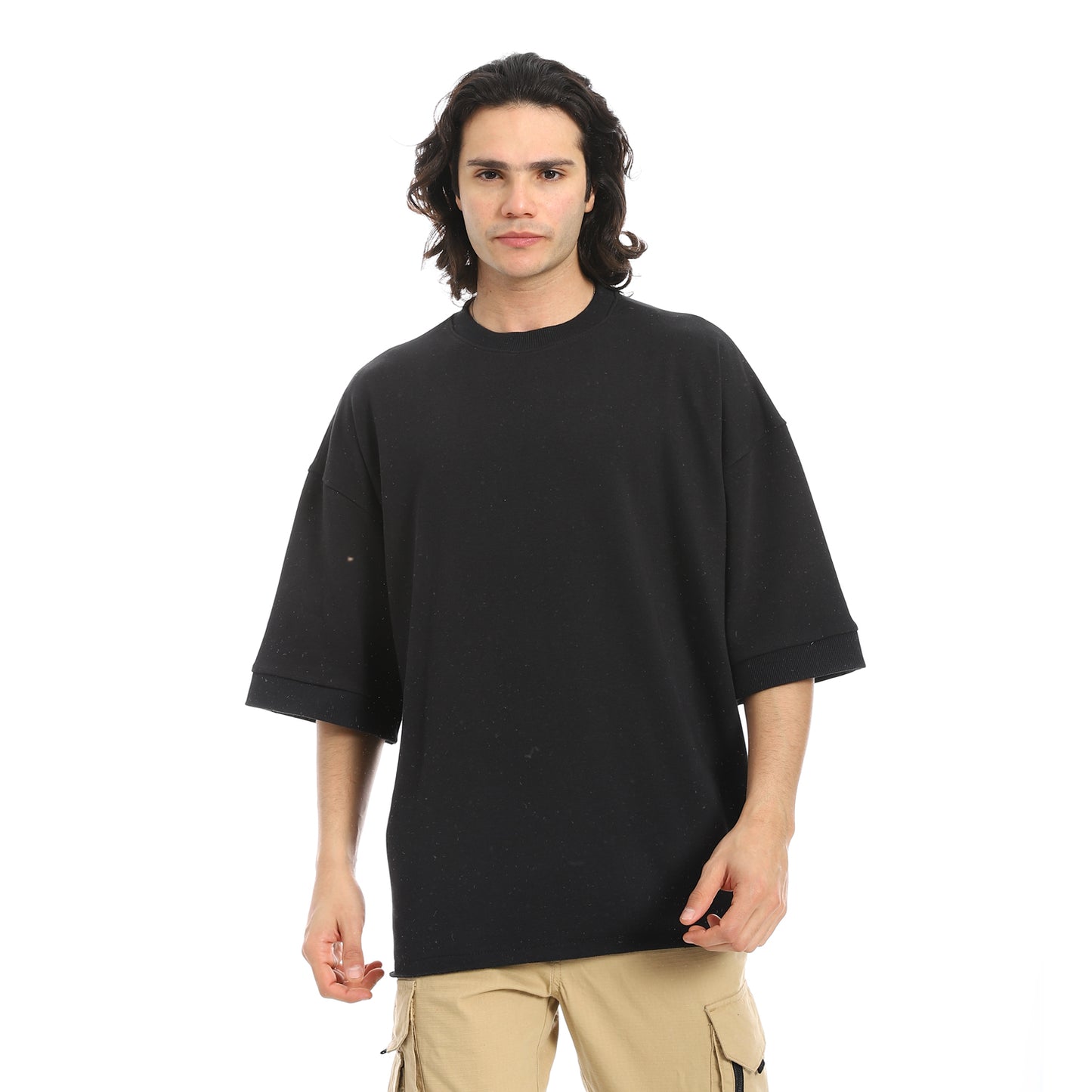 oversized T-shirt, half sleeve, Derby bracelet