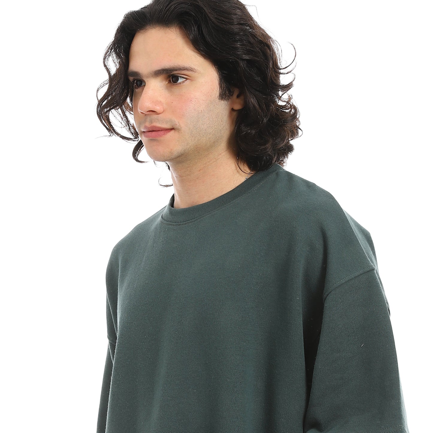 Oversized T-shirt, round neck, on the eagle, Orly