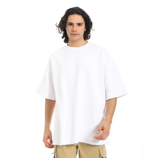 Oversized T-shirt, round neck, on the eagle, Orly