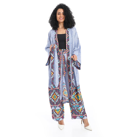 Women's Triangle Kimono Suit