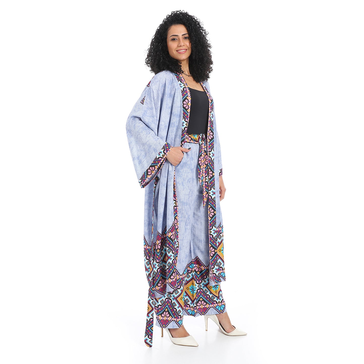 Women's Triangle Kimono Suit