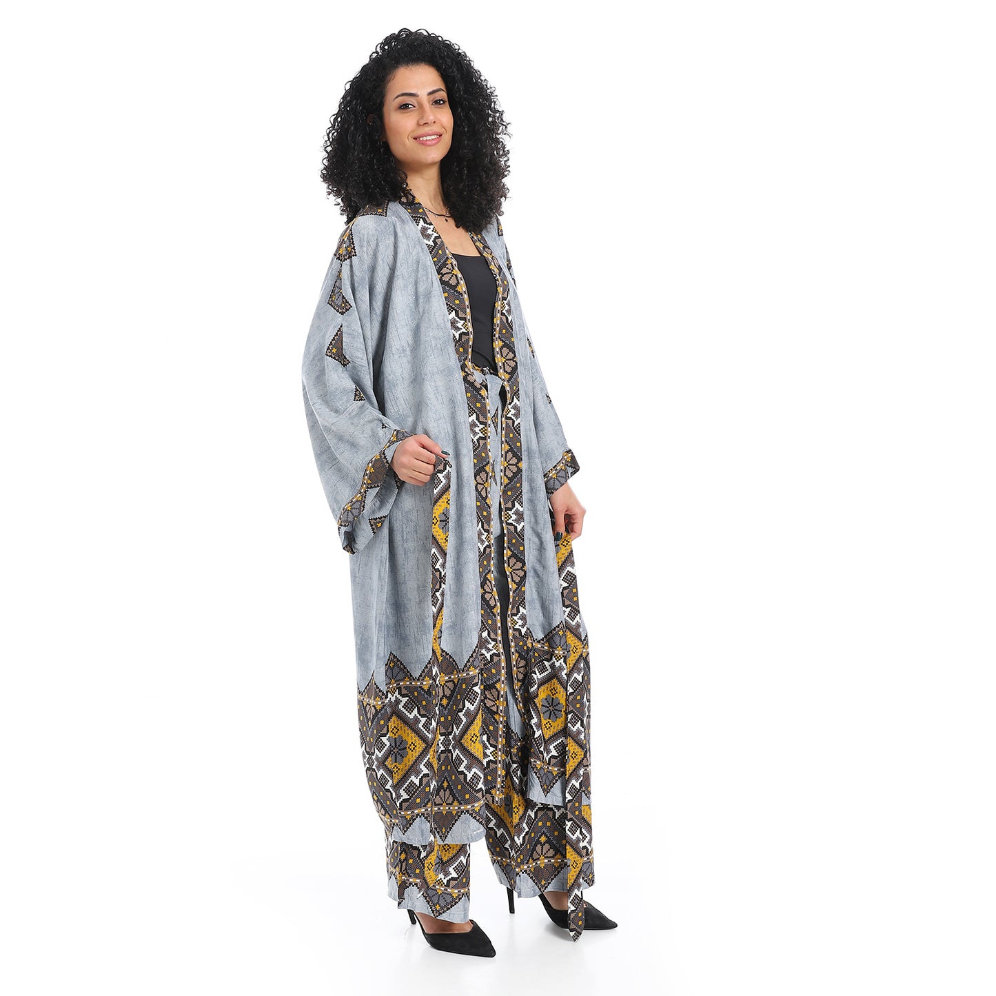 Women's Triangle Kimono Suit