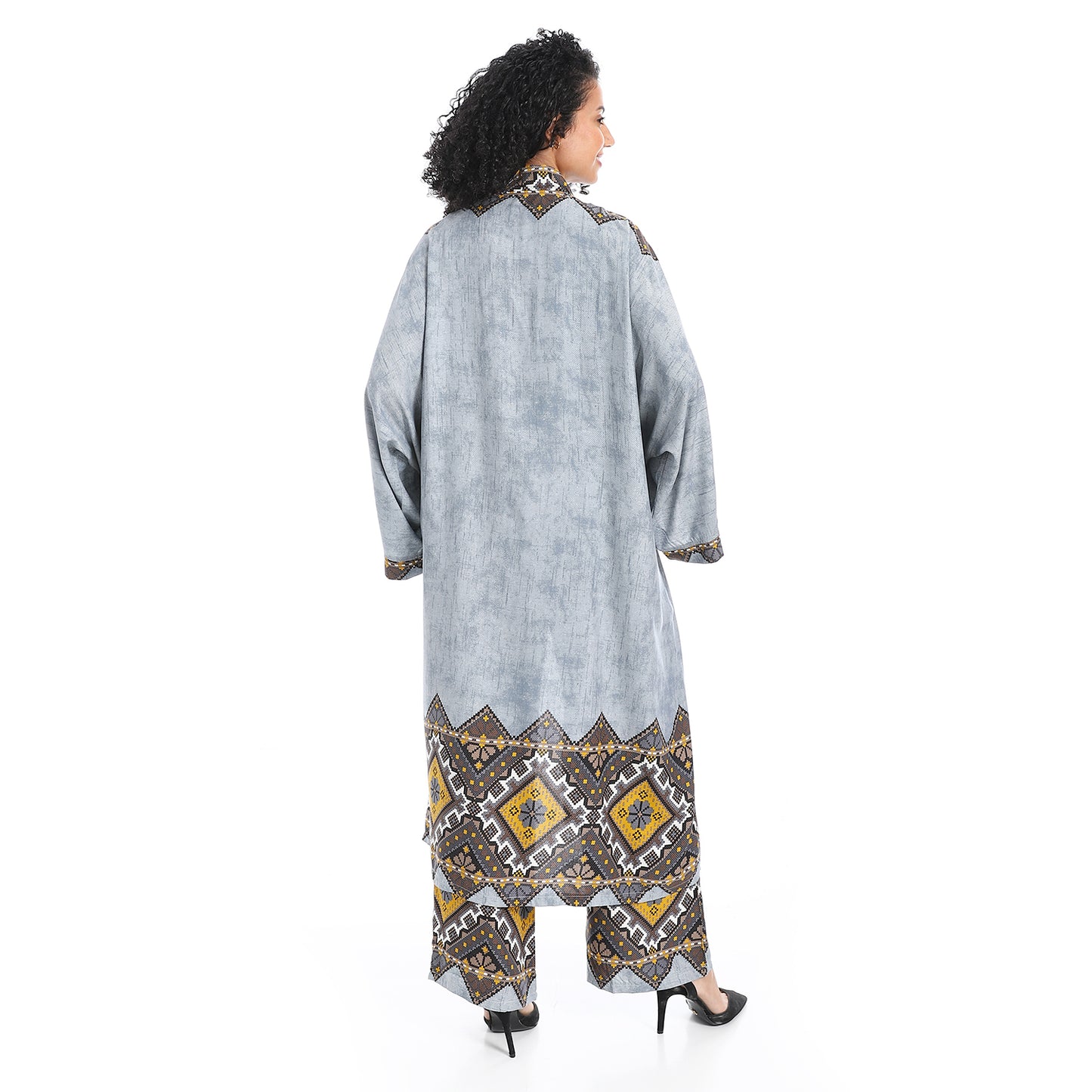 Women's Triangle Kimono Suit