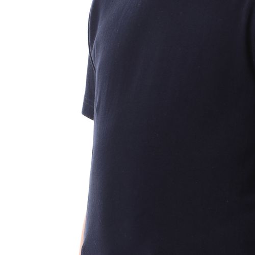 Kady Plain Short Sleeves Crew Neck Cotton T-shirt for Kids