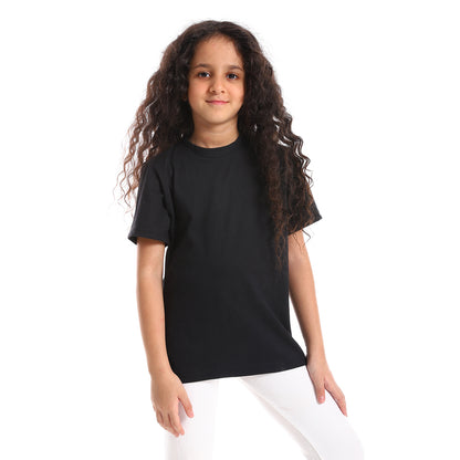 kady Round Neck Slip On Boys Cotton Tee girls