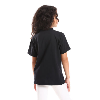 kady Round Neck Slip On Boys Cotton Tee girls