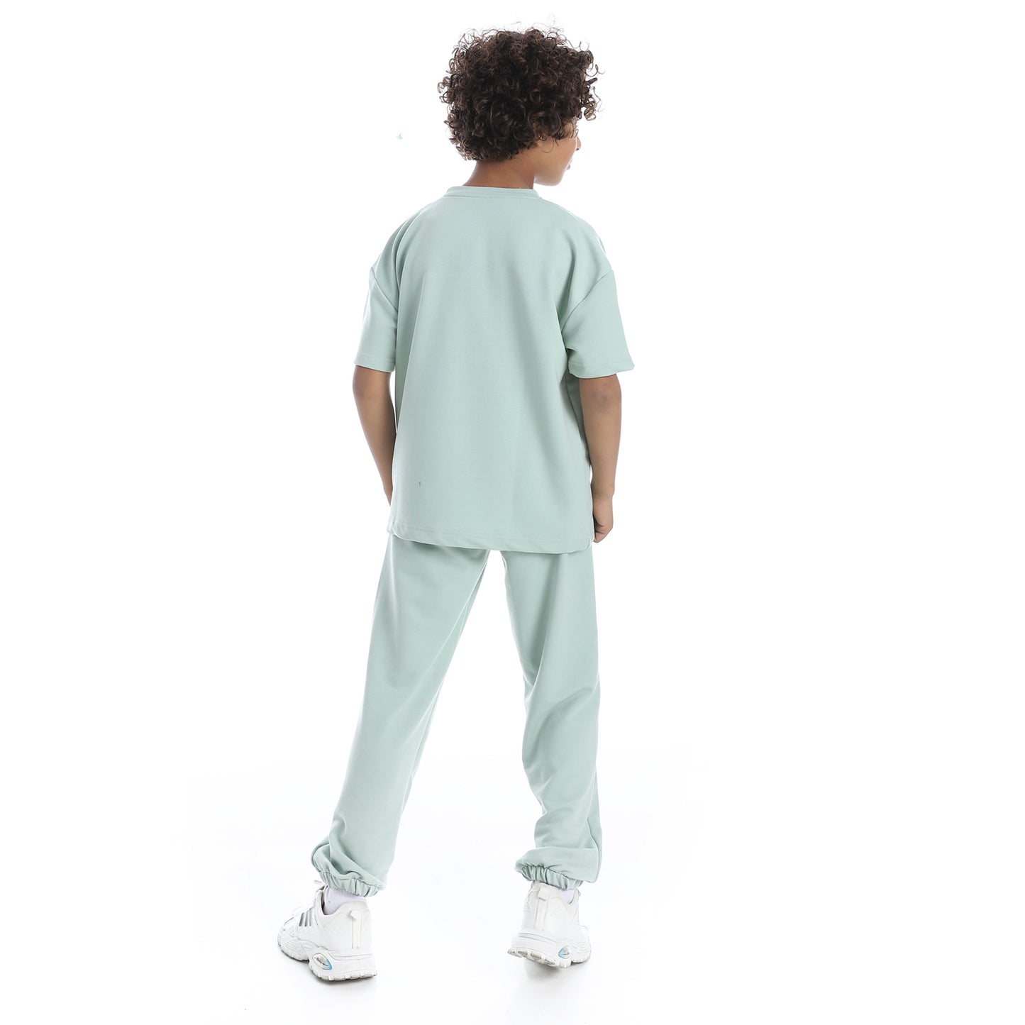 Front Printed Pajama Set With Pant