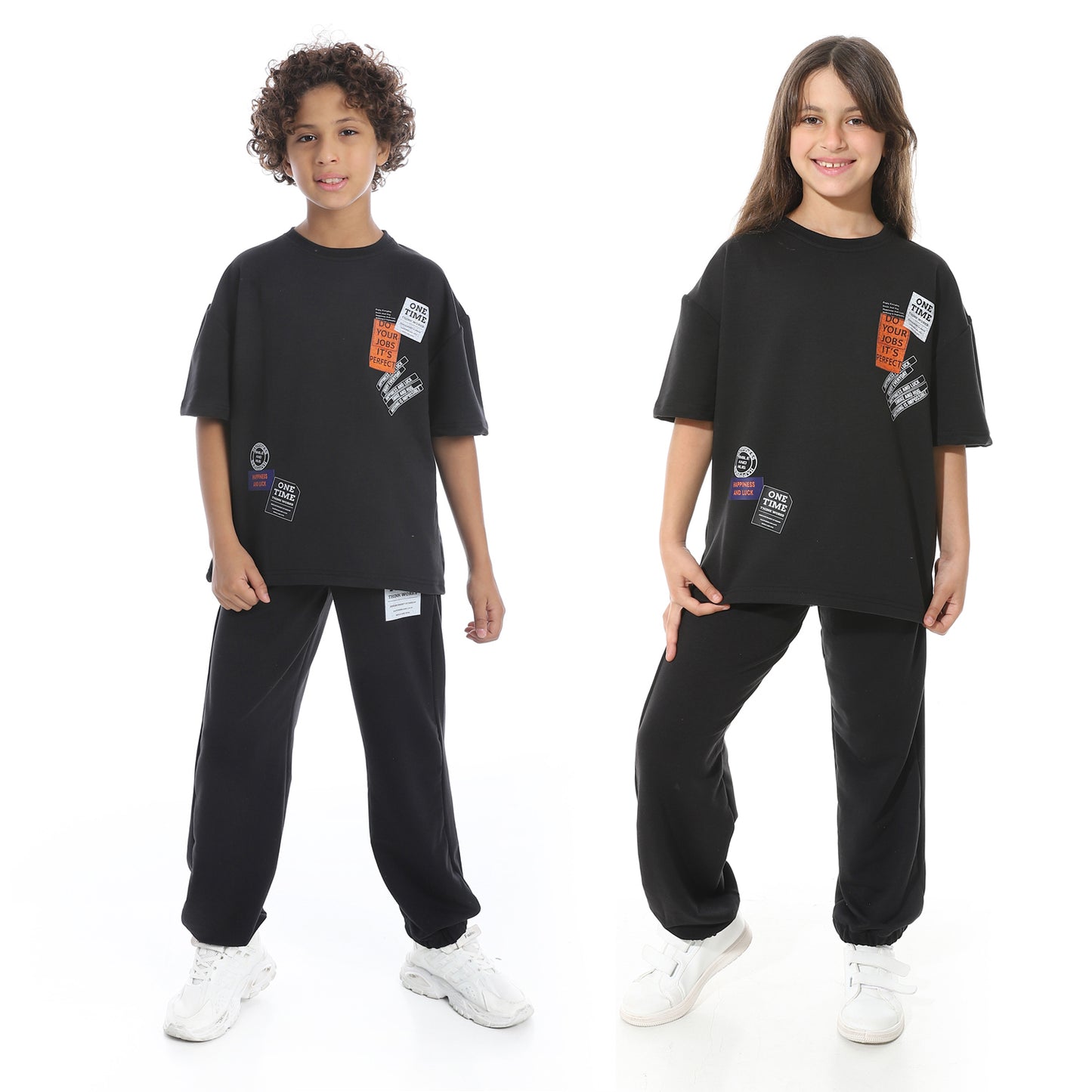 Front Printed Pajama Set With Pant