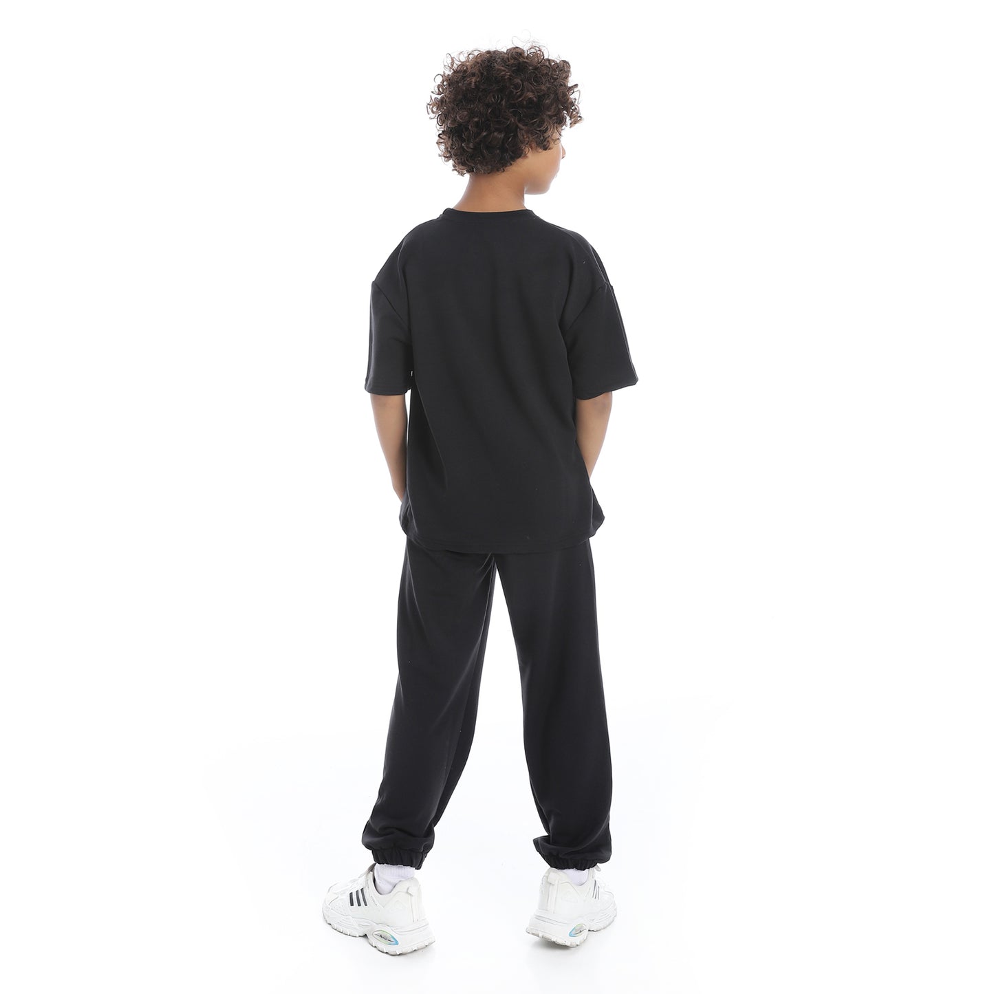 Front Printed Pajama Set With Pant