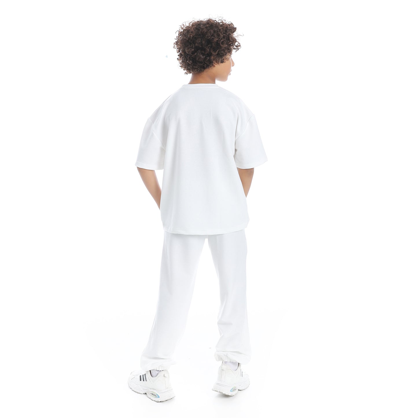 Front Printed Pajama Set With Pant