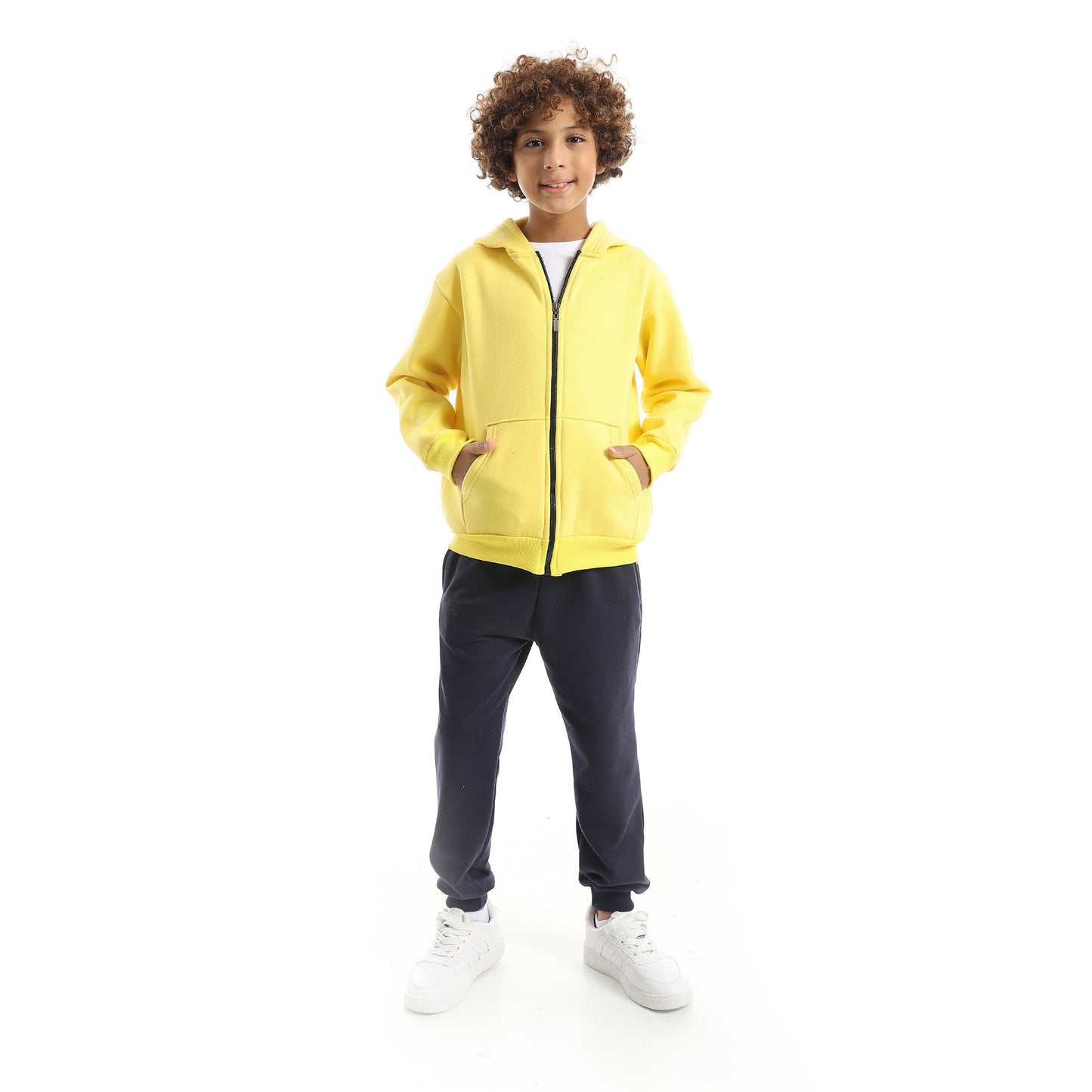 Red Circle Sweatshirt + Pants Set Kids