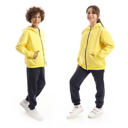 Red Circle Sweatshirt + Pants Set Kids