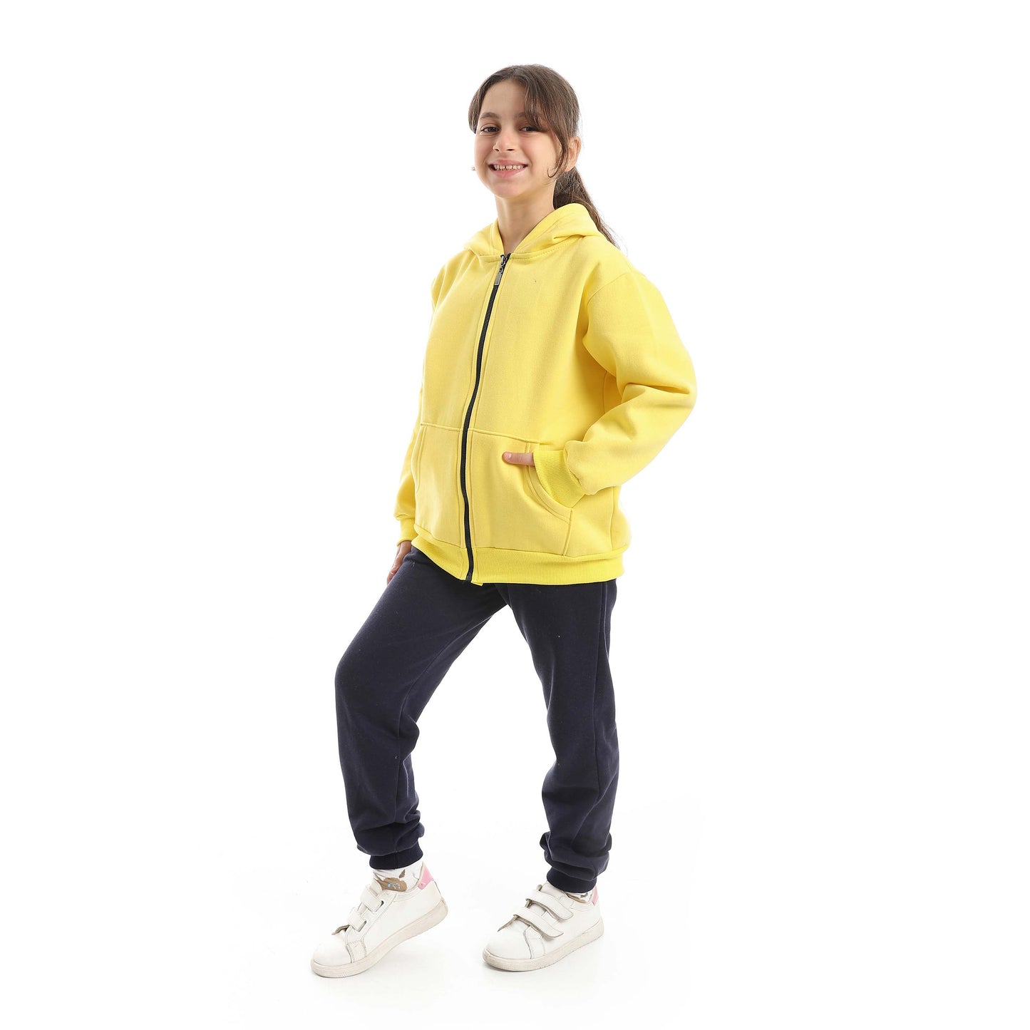 Red Circle Sweatshirt + Pants Set Kids