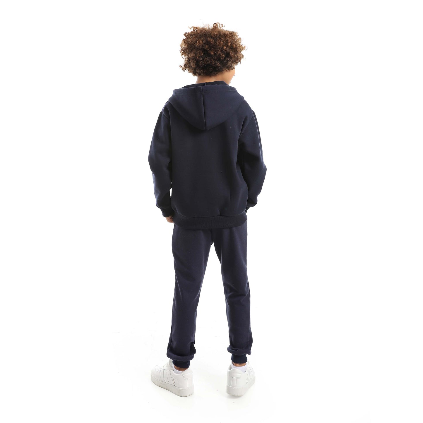 Red Circle Sweatshirt + Pants Set Kids